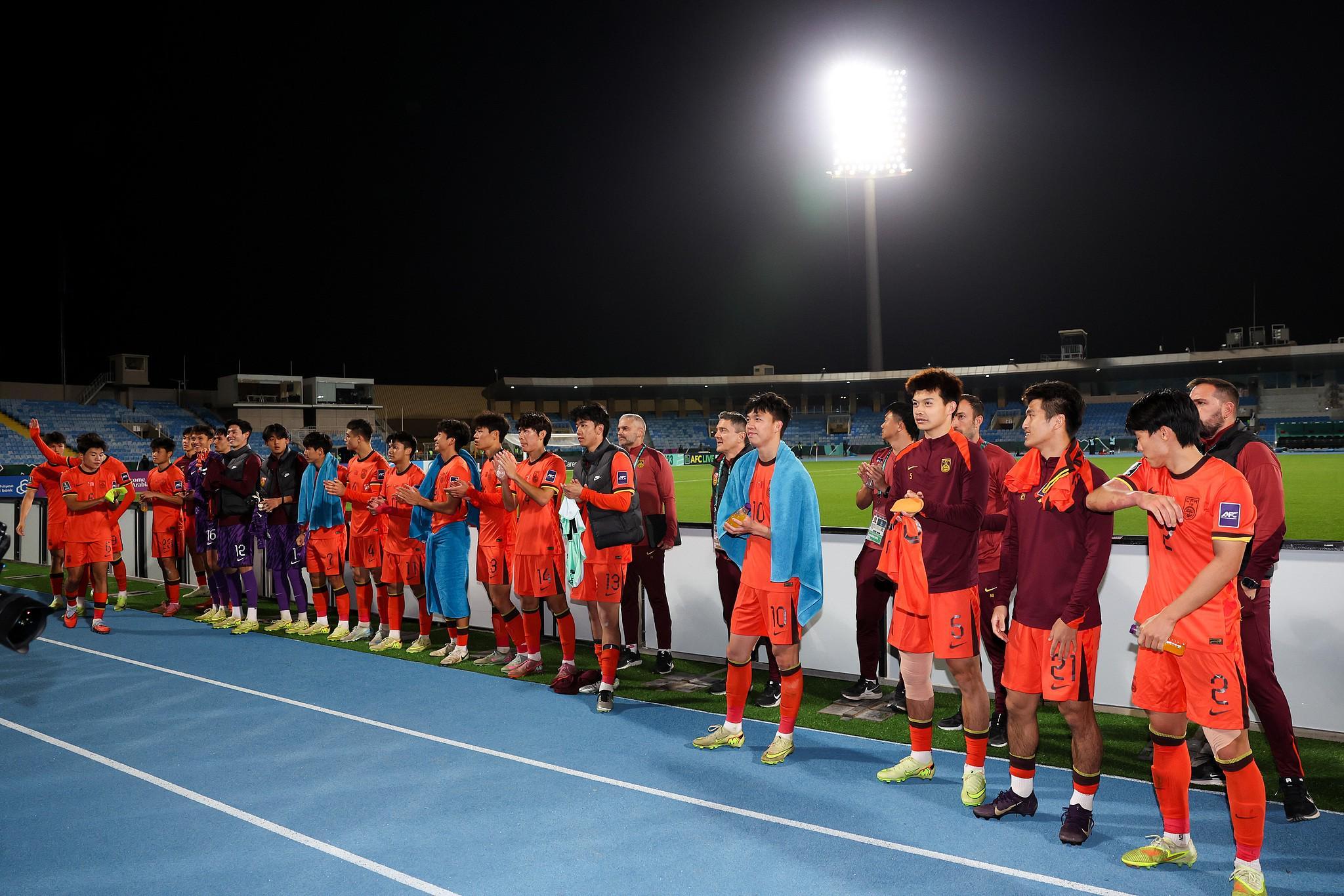 开云体育在线-此前2胜13负，U23国足首次在U23亚洲杯收获平局